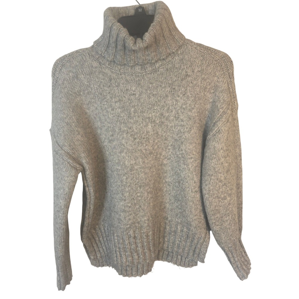 Industry Womens Heather Grey Turtleneck Knit Sweater Size XS RN 93178
